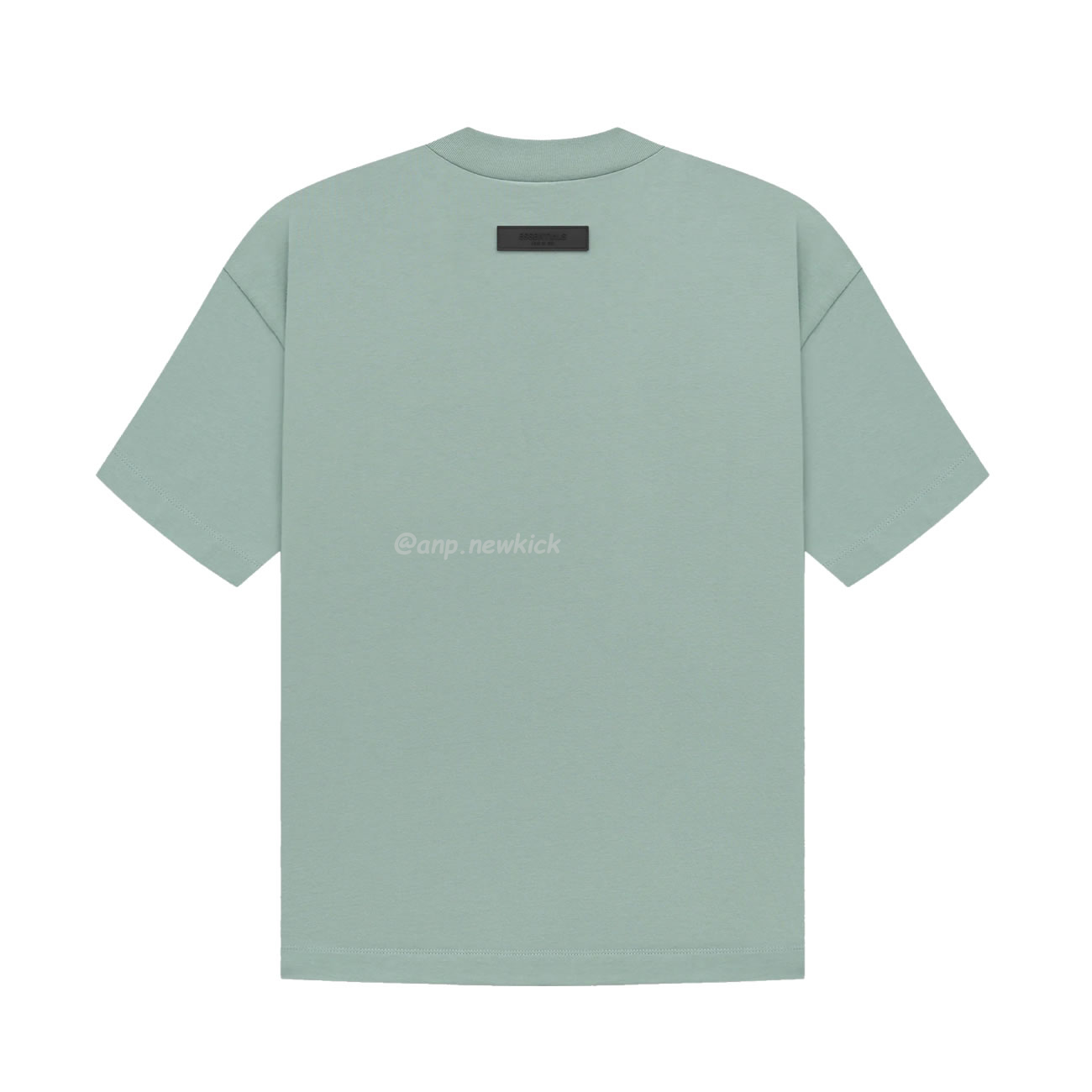 Fear Of God Essentials Fog Logo Letter Short Sleeve T Shirt Plum Purple (5) - newkick.vip